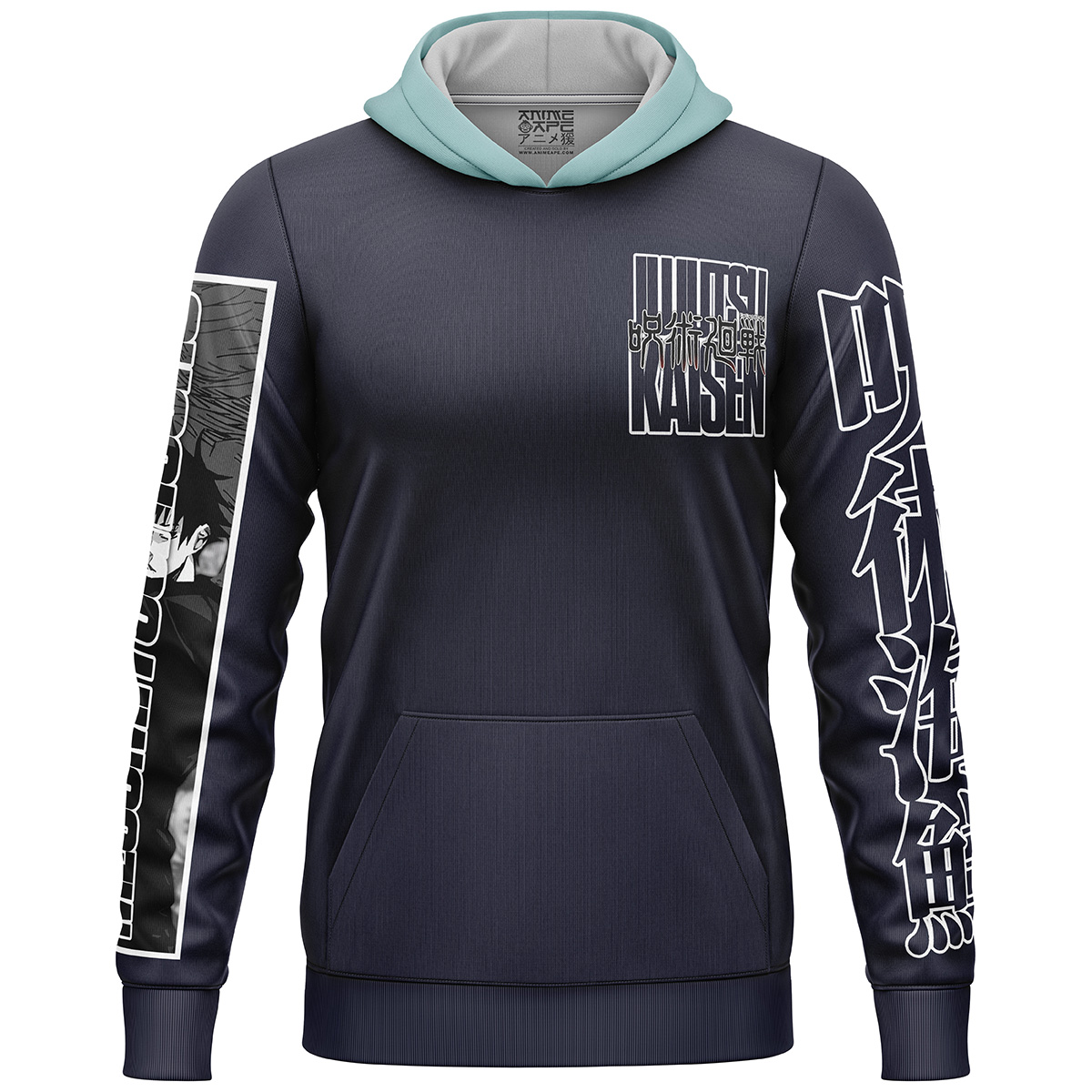 Fushiguro-Megumi-Jujutsu-Kaisen-Streetwear_Lightweight-Hoodie-FRONT-mockup Fushiguro Megumi Jujutsu Kaisen Streetwear Lightweight Hoodie FRONT mockup - Jujutsu Kaisen EU Store