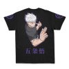 Gojo Satoru The Strongest Jujutsu Kaisen Streetwear T Shirt BACK - Jujutsu Kaisen EU Store