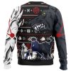 Megumi Divine Dogs JK Ugly Christmas Sweater BACK mockup - Jujutsu Kaisen EU Store