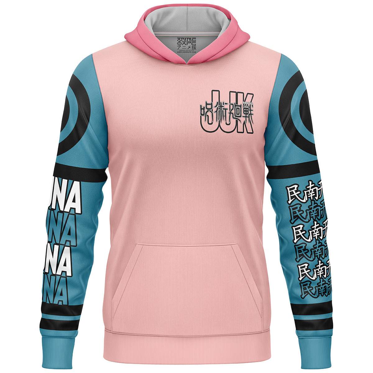 Ryomen-Sukuna-Jujutsu-Kaisen-Streetwear_Lightweight-Hoodie-FRONT-mockup Ryomen Sukuna Jujutsu Kaisen Streetwear Lightweight Hoodie FRONT mockup - Jujutsu Kaisen EU Store