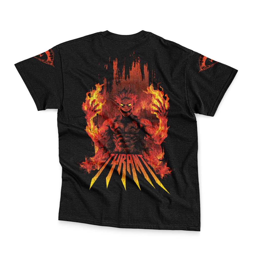 Ryomen-Sukuna-Tyrant-JJK_Streetwear-T-Shirt-BACK-WRINKLY Ryomen Sukuna Tyrant JJK Streetwear T Shirt BACK WRINKLY - Jujutsu Kaisen EU Store
