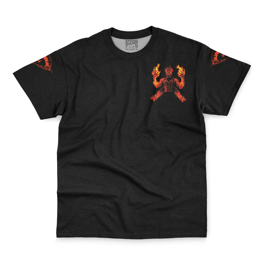 Ryomen-Sukuna-Tyrant-JJK_Streetwear-T-Shirt-FRONT-WRINKLY Ryomen Sukuna Tyrant JJK Streetwear T Shirt FRONT WRINKLY - Jujutsu Kaisen EU Store