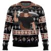 Sorcerer Killer Toji Fushiguro JKPC Ugly Christmas Sweater FRONT mockup - Jujutsu Kaisen EU Store