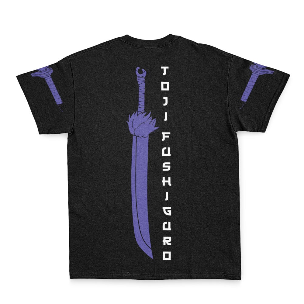 Toji-Fushiguro-Sorcerer-Killer-Jujutsu-Kaisen_Streetwear-T-Shirt-BACK Toji Fushiguro Sorcerer Killer Jujutsu Kaisen Streetwear T Shirt BACK - Jujutsu Kaisen EU Store