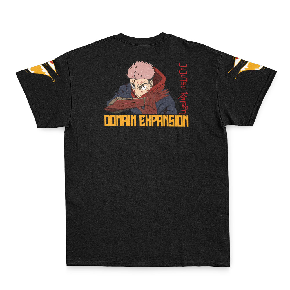 Yuji-Itadori-Domain-JJK_Streetwear-T-Shirt-BACK Yuji Itadori Domain JJK Streetwear T Shirt BACK - Jujutsu Kaisen EU Store