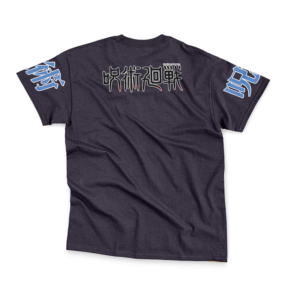 gojo-Streetwear-T-Shirt-Back-wrinkly-1 gojo Streetwear T Shirt Back wrinkly 1 - Jujutsu Kaisen EU Store