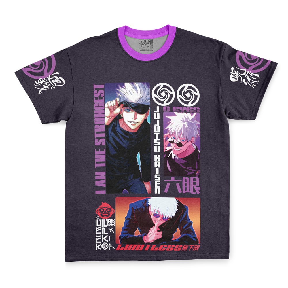 gojo-shirt-front gojo shirt front - Jujutsu Kaisen EU Store