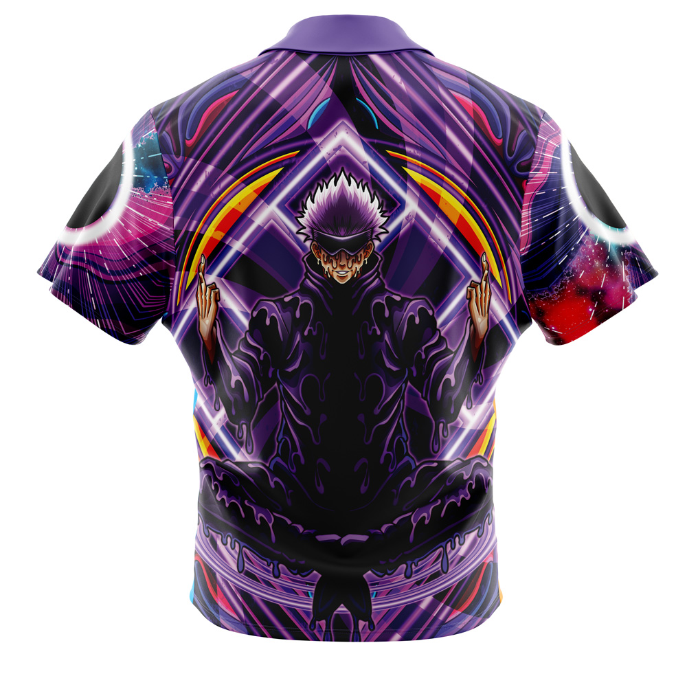 gojov2-Button-Up-Hawaiian-Shirt-back-2 gojov2 Button Up Hawaiian Shirt back 2 - Jujutsu Kaisen EU Store