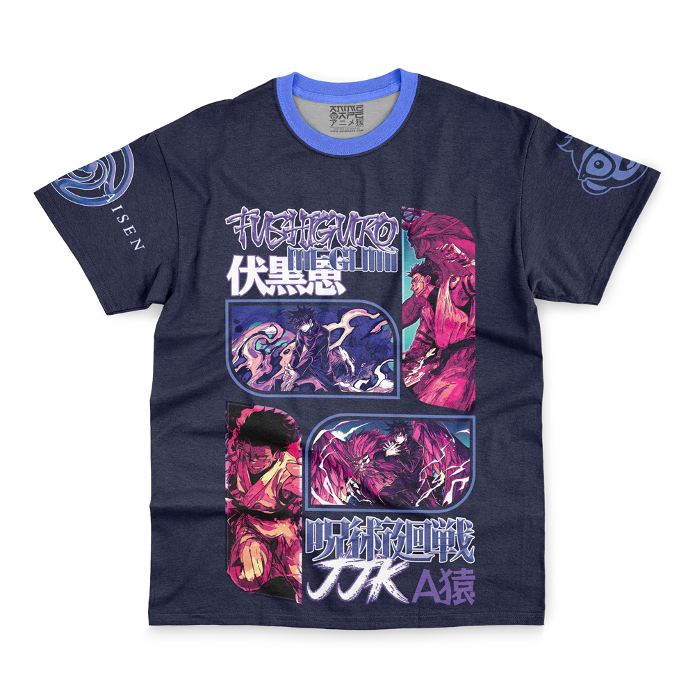 megumi-Streetwear-T-Shirt-Front-wrinkly megumi Streetwear T Shirt Front wrinkly - Jujutsu Kaisen EU Store