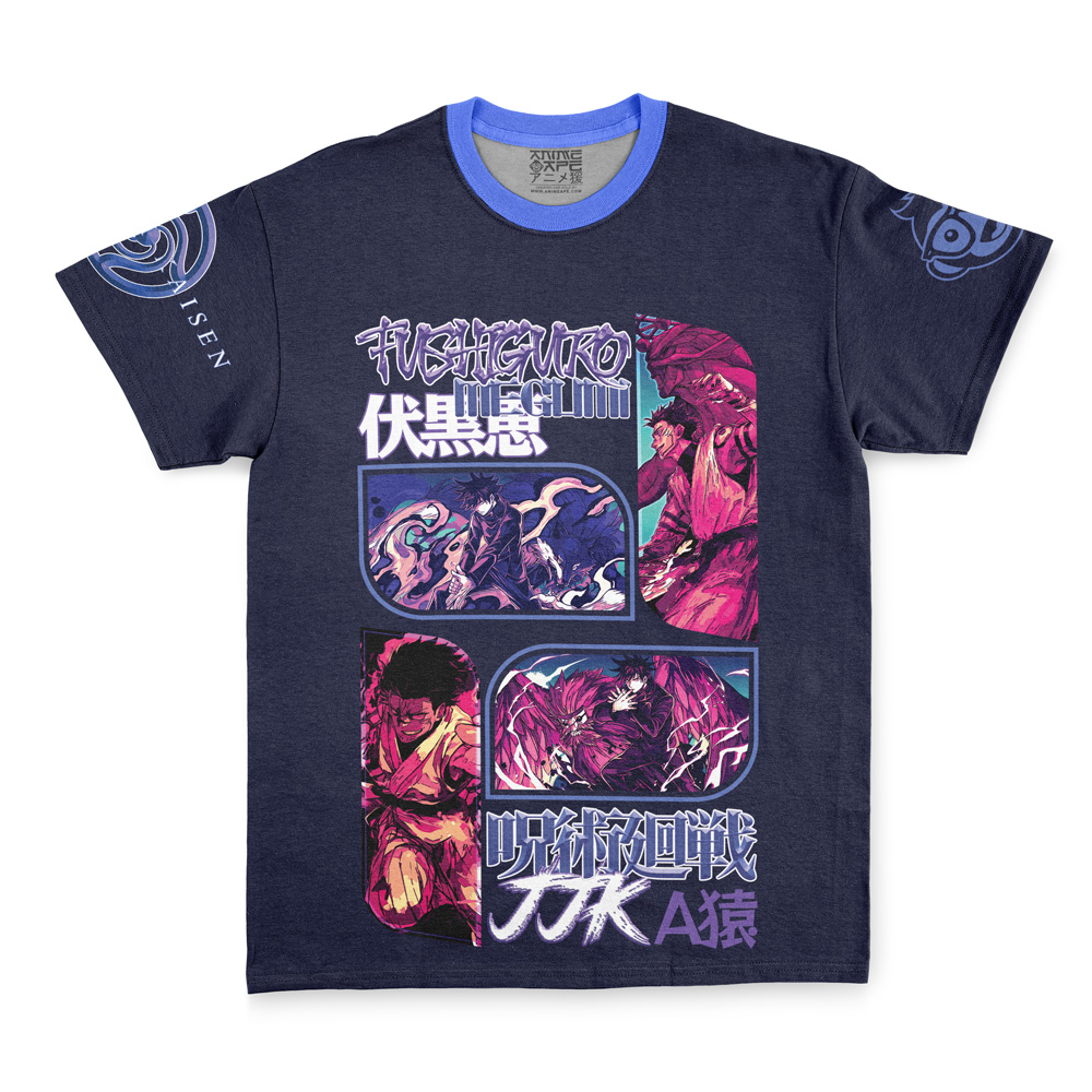 megumi-Streetwear-T-Shirt-Front megumi Streetwear T Shirt Front - Jujutsu Kaisen EU Store