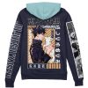 megumi Zip Hoodie Back Mockup - Jujutsu Kaisen EU Store
