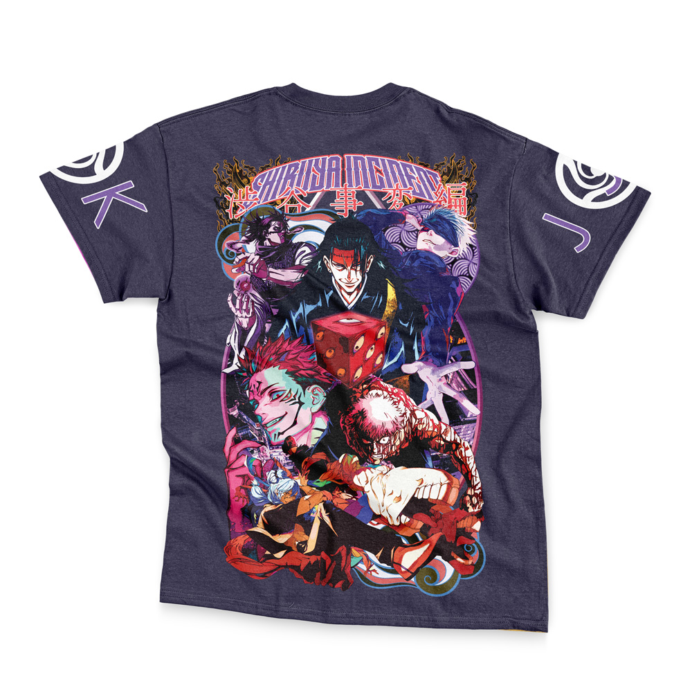 shibuya-Streetwear-T-Shirt-Back-wrinkly shibuya Streetwear T Shirt Back wrinkly - Jujutsu Kaisen EU Store