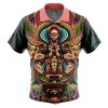 sukuna Button Up Hawaiian Shirt front new 2 - Jujutsu Kaisen EU Store