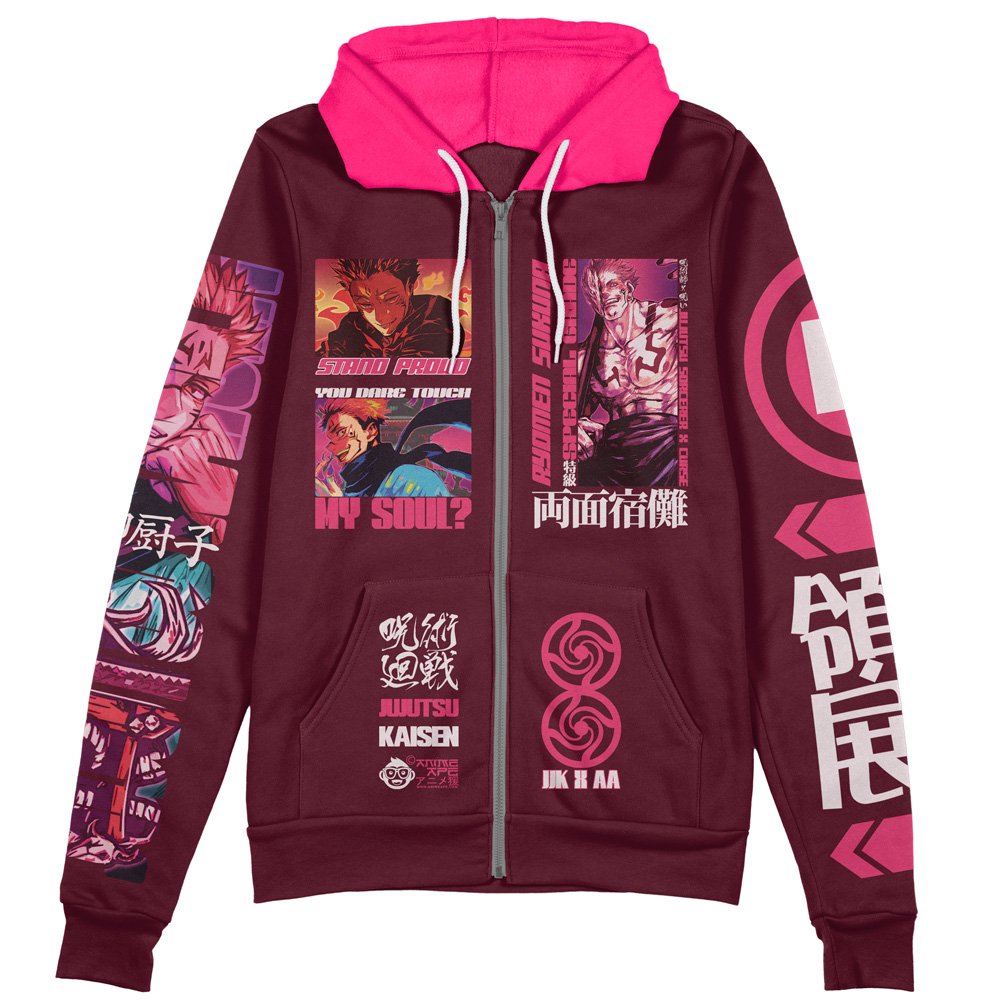 sukuna-Zip-Hoodie-Front-Mockup sukuna Zip Hoodie Front Mockup - Jujutsu Kaisen EU Store
