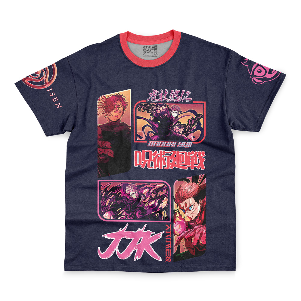 yuuji-Streetwear-T-Shirt-Front-wrinkly yuuji Streetwear T Shirt Front wrinkly - Jujutsu Kaisen EU Store