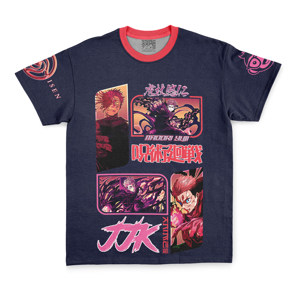 yuuji-Streetwear-T-Shirt-Front yuuji Streetwear T Shirt Front - Jujutsu Kaisen EU Store
