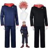 Jujutsu Kaisen Itadori Yuji Cosplay Costumes Top Pants Unisex Halloween Party Anime Uniform Set - Jujutsu Kaisen EU Store