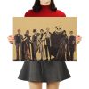 TIE LER Jujutsu Kaisen Kraft Paper Posters Wall Art Decor Picture Coffee Room Home Nostalgic Retro 6 - Jujutsu Kaisen EU Store