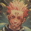 TIE LER Jujutsu Kaisen Kraft Paper Series Bar Cafe Decorative Painting Kraft Paper Wall Sticker Interior 3 - Jujutsu Kaisen EU Store
