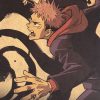 TIE LER Kraft Paper Vintage Posters Japanese Classic Anime Jujutsu Kaisen Anime Poster Home Room Art 5 - Jujutsu Kaisen EU Store