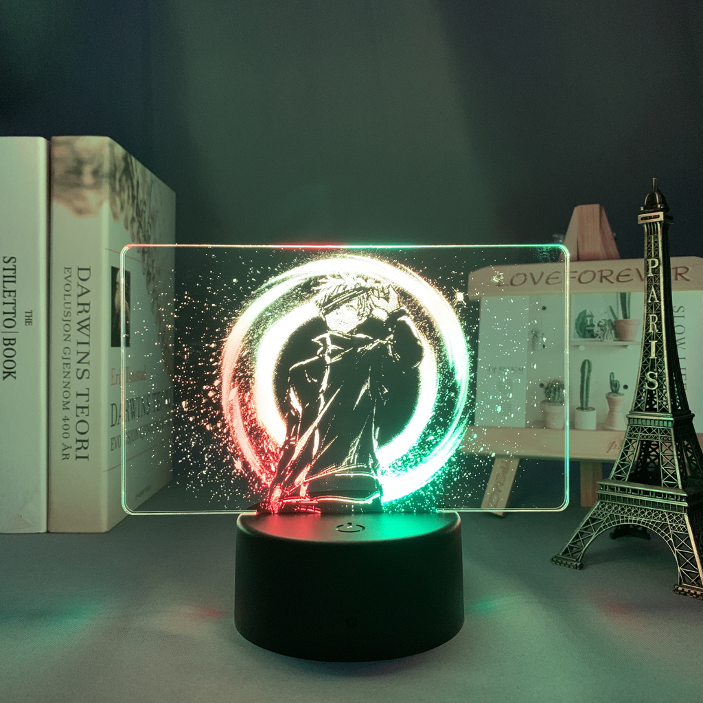 colorful manga dual lamp jujutsu kaisen for kid bedroom decor birthday gift anime jujutsu kaisen two tone led light satoru gojo - Jujutsu Kaisen EU Store